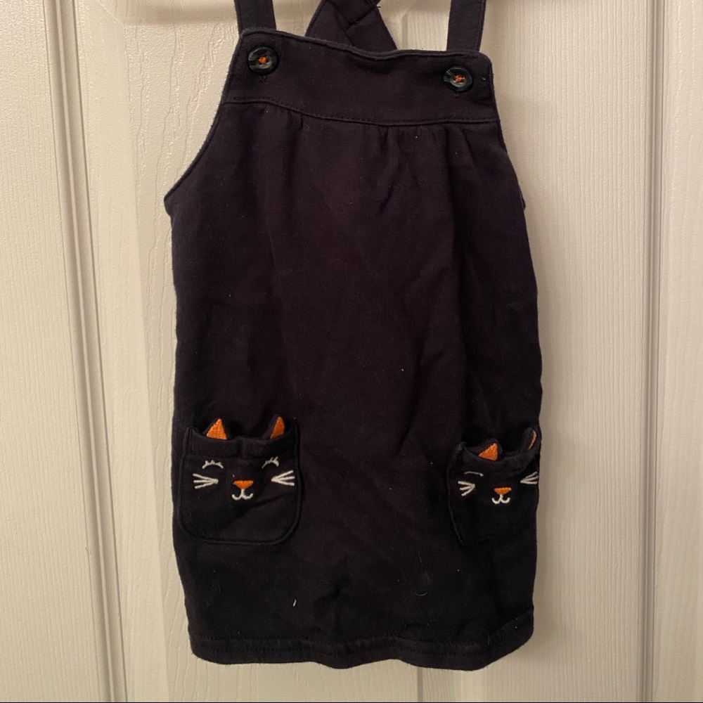 Carters cat overalls
